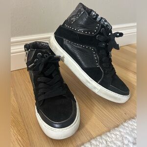 Zadig & Voltaire high flash sneakers